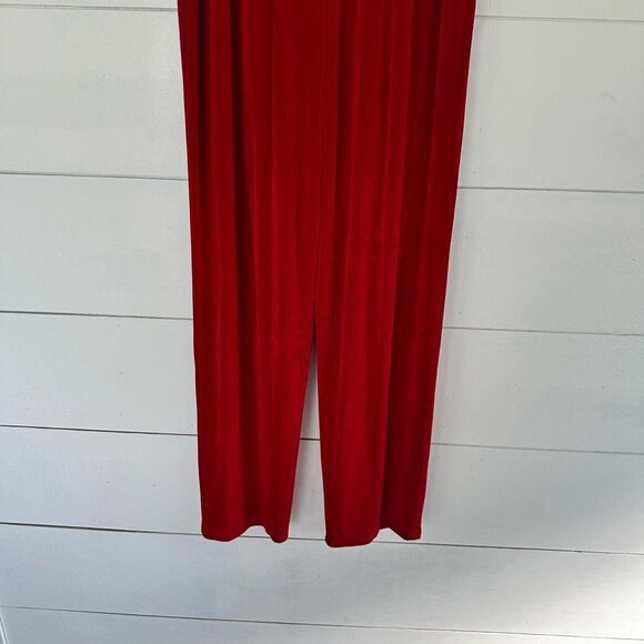 A Touch of Class Women’s Large Extra Large Red Acetate Pants Travelers - Picture 4 of 6